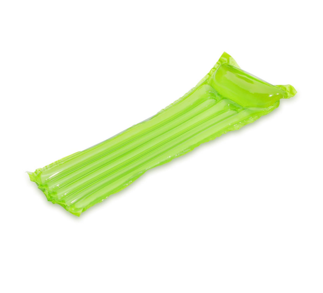 NEW in package raft (G) green inflatable - size