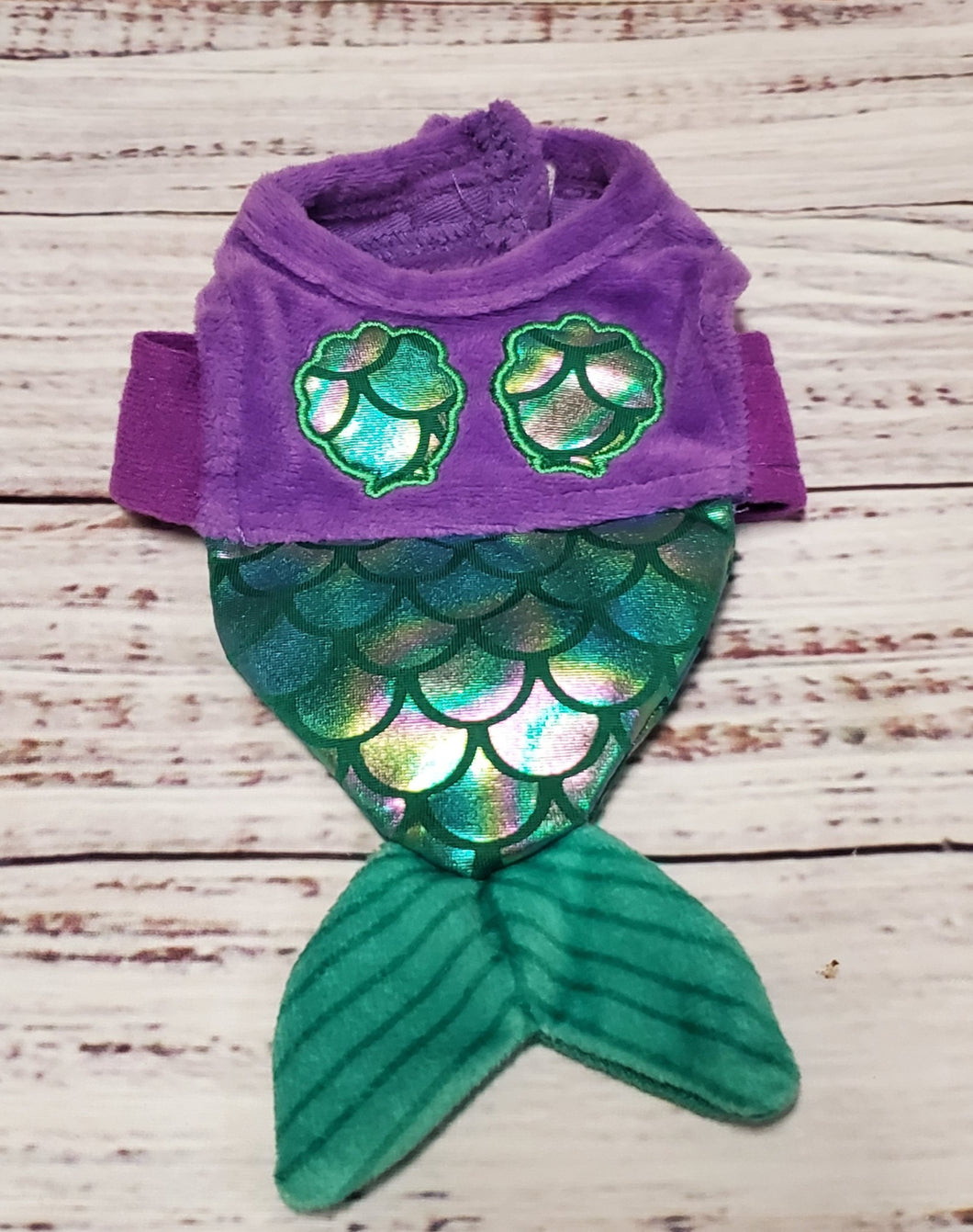 mermaid costume kitten/small animal