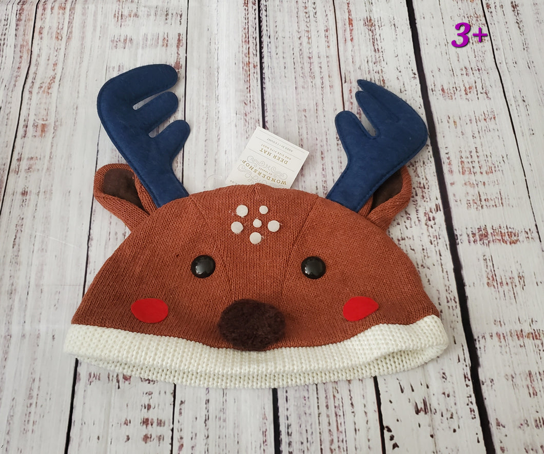 new - deer hat age 3+