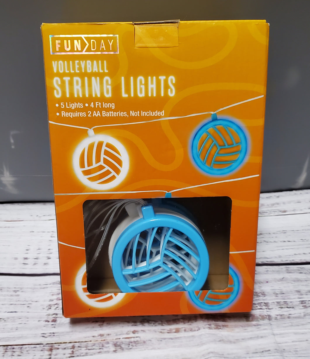 volleyball string lights - new