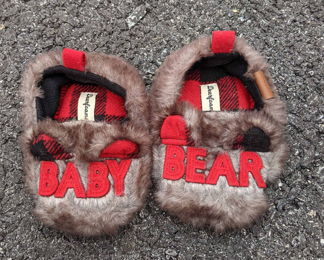 baby bear slippers - size Shoes: Infant 3