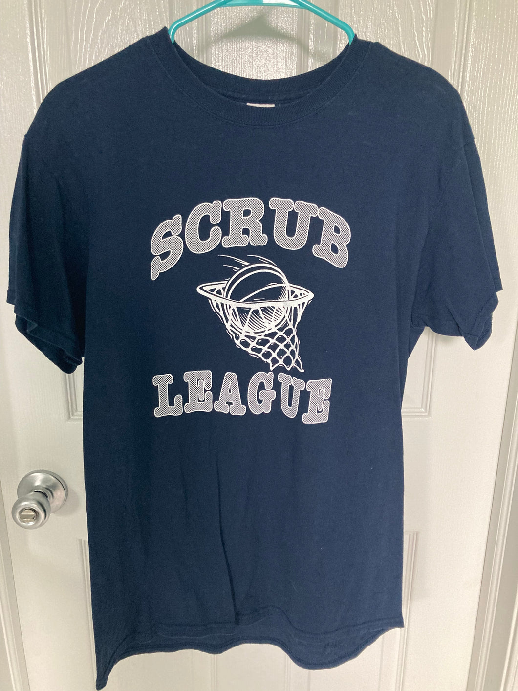 Gildan Scrub League tee Basketball EHS navy - size Mens M