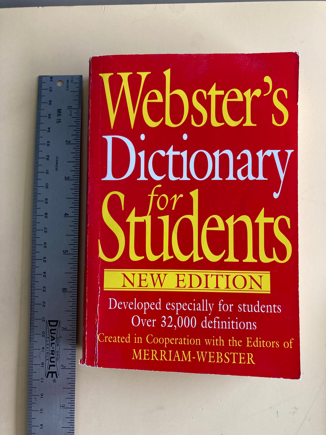 Webster's Dictionary for Students 2007 edition