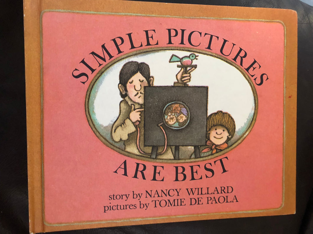 Simple Pictures are the Best hard cover