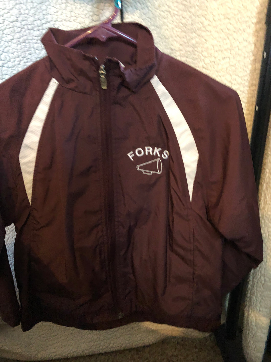 Charles River Forks Cheer jacket - size Kids 7