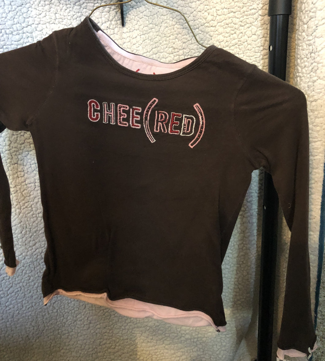 Gap Chee(red) shirt - size Kids 6