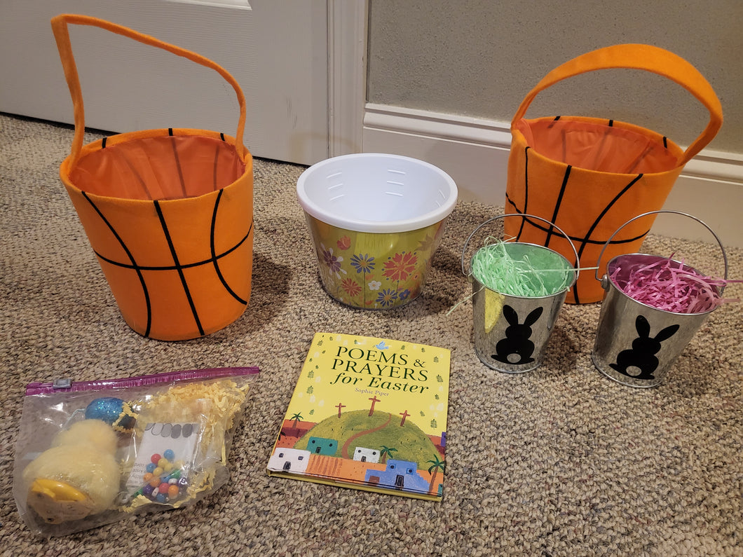 Poems/Prayers 4Easter bk 4 baskets,cheepng chick