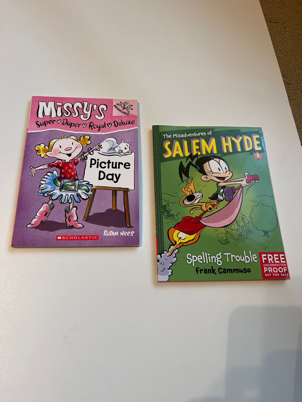 Missy's 1 picture Day Salem Hyde spelling Trou