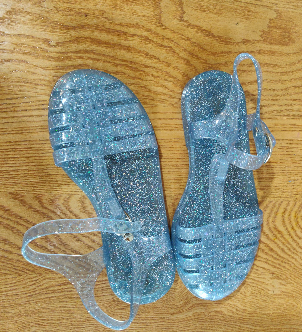 Old Navy LIKE NEW Blue Jellies Shoes - size Shoes-youth   12