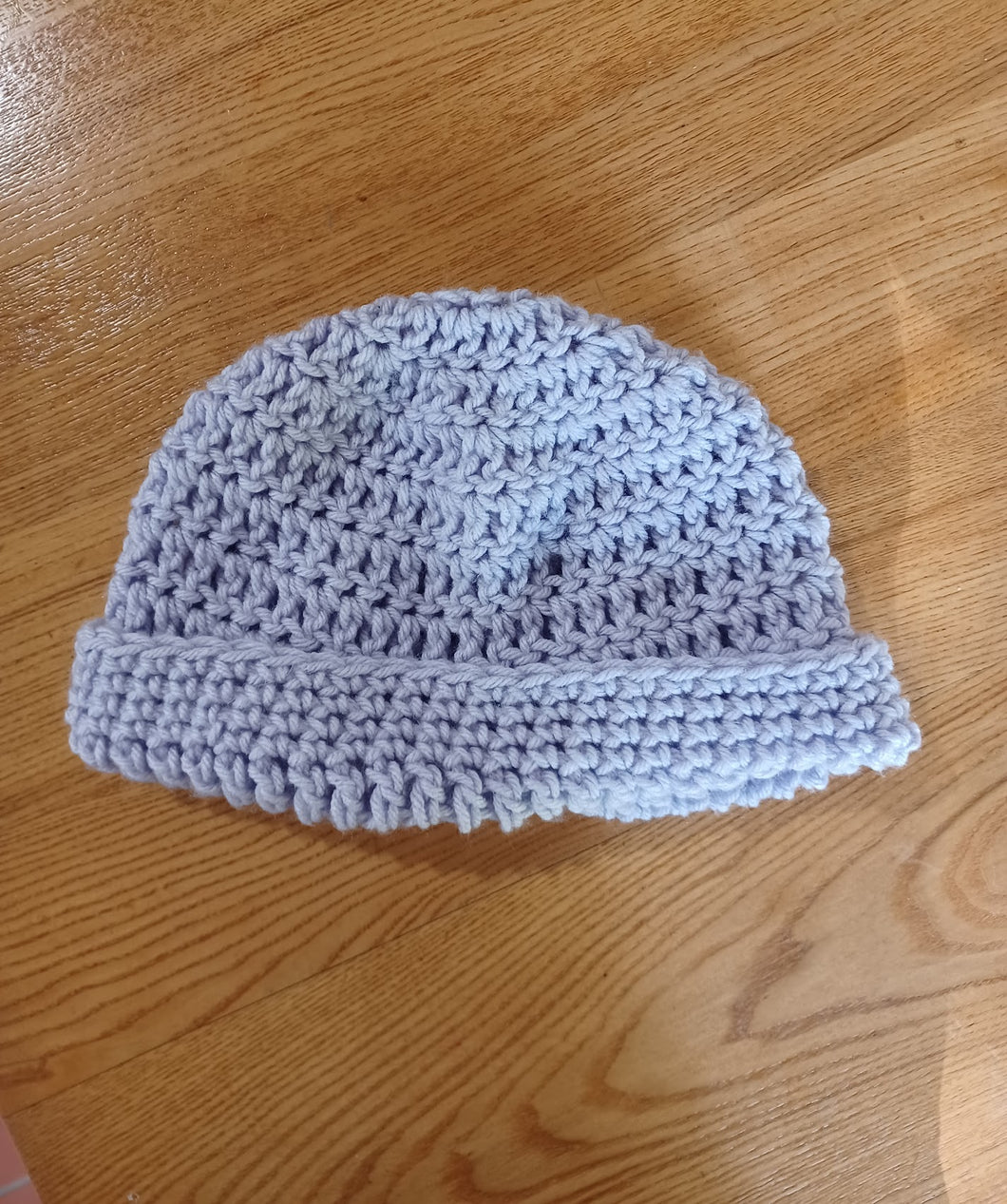 Crochet Hat Lilac purple winter hat