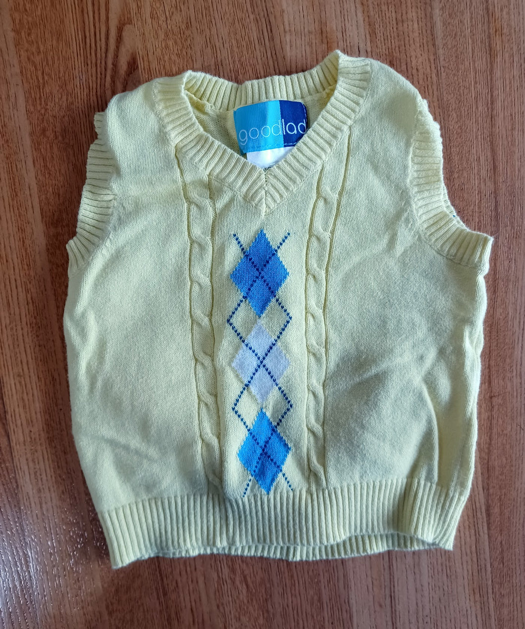 Goodlad  LIKE NEW! Yellow Vest - size 18 Months
