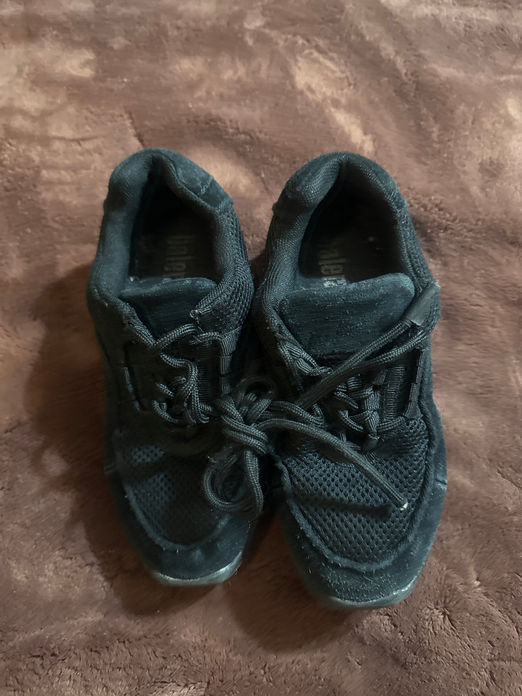 Black Balera Hip Hop Sneakers - size 12 Months