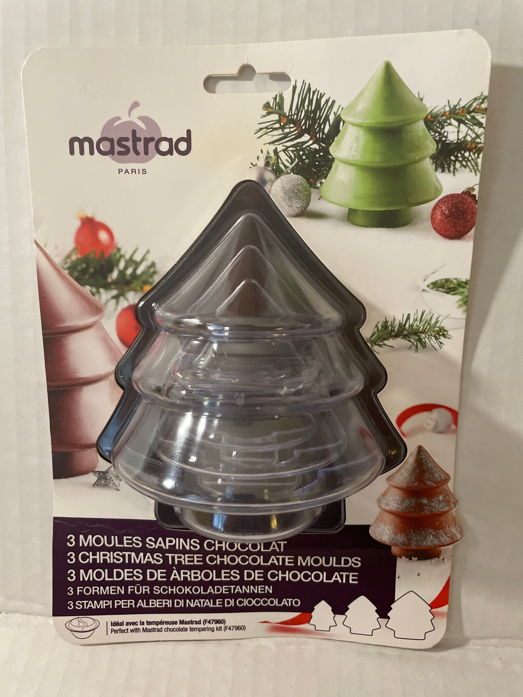 NEW Holiday Christmas Tree Chocolate Molds