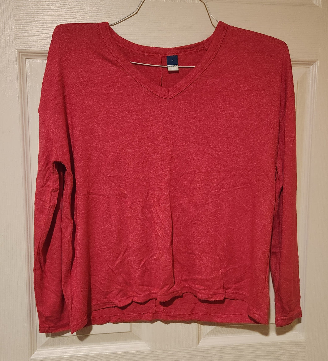 Old Navy pink long sleeve - size Women S (4-6)