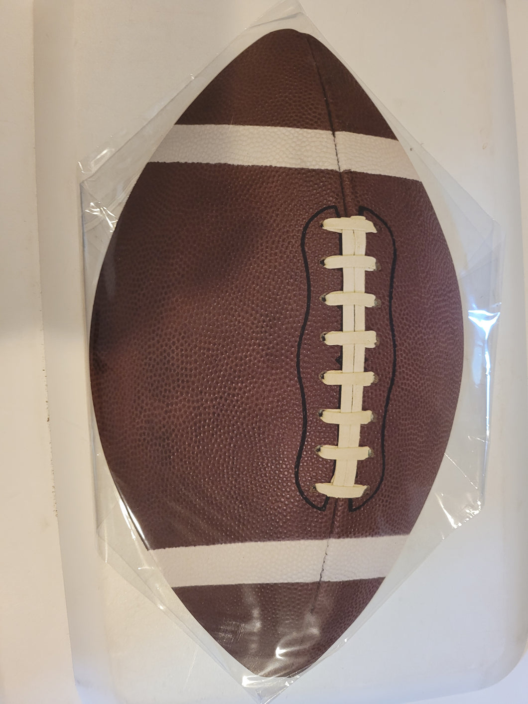 Large Football Cut Out Wall Decor-BNIP