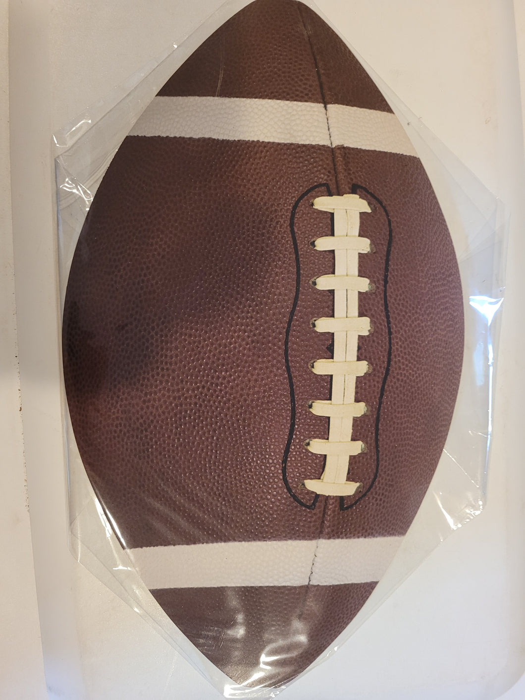 Large Football Cut Out Wall Decor-BNIP