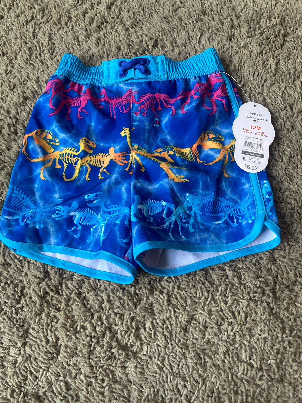 Wonder Nation Blue Swimsuit NWT - size 12 Months