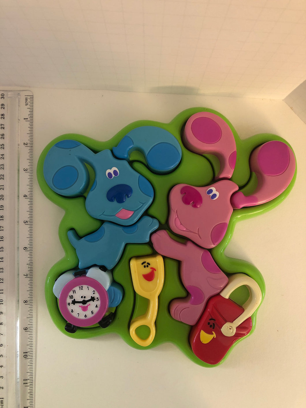 TYCOpreschool toys Blues Clues plastic 3D puzzle