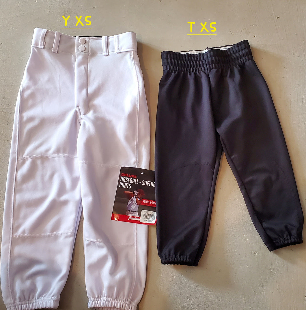 Girls sports pants XS/S -- 2 pairs - size Junior Girls XS (0-1)