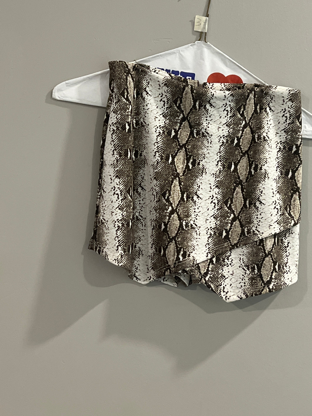 BLUE BUSH SKIRT Pants animal print - size Junior Girls M (7-9)