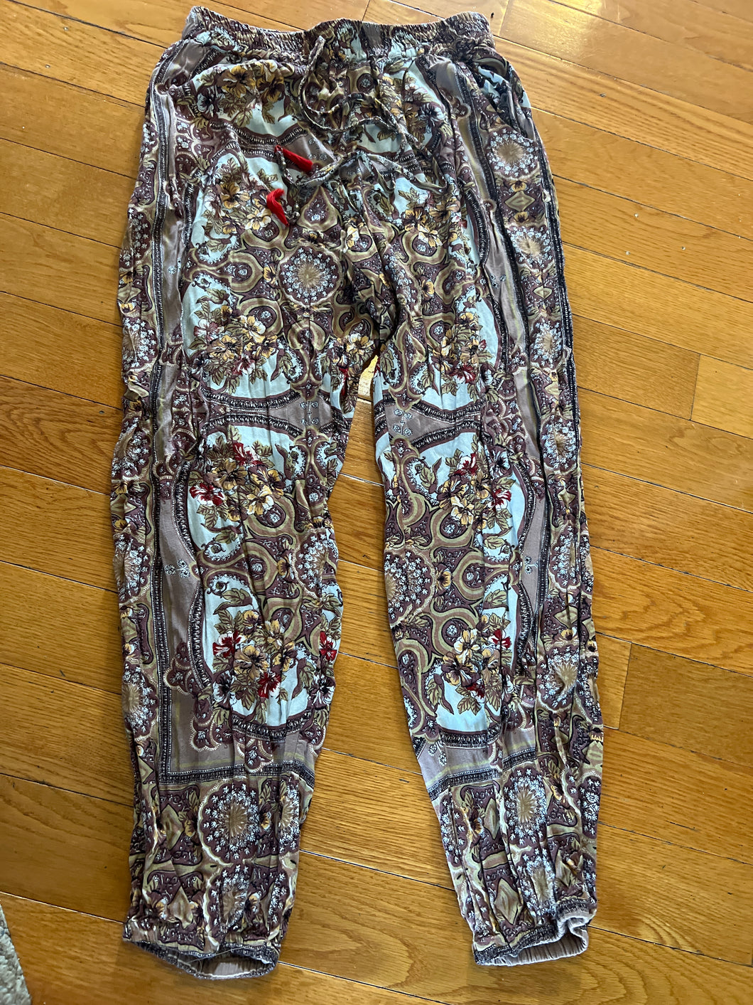 ANGIE JOGGERS BROWN/TAN/WHITE - size Women L (12)
