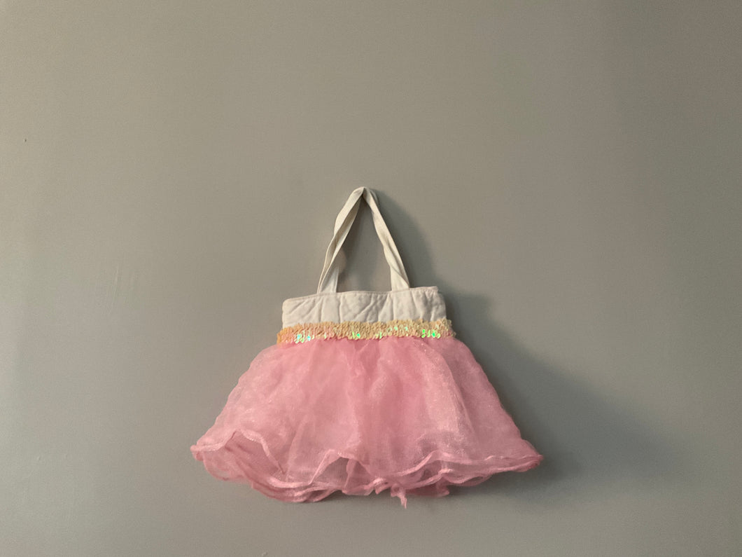Pink skirt purse