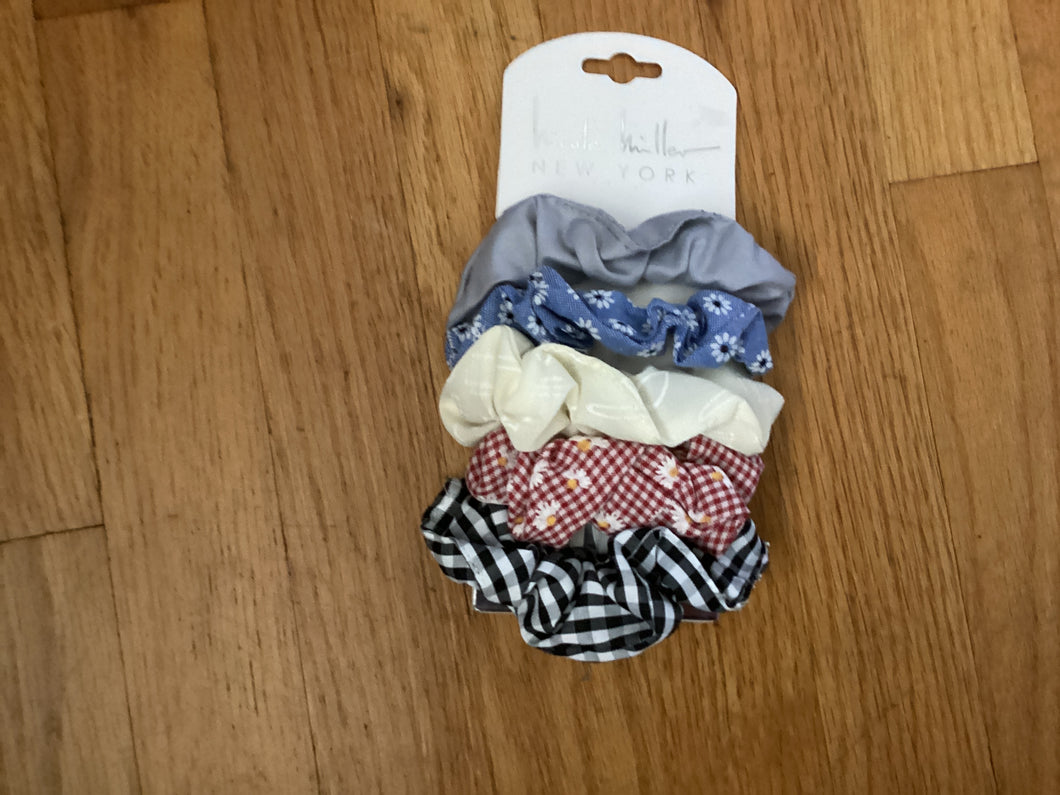 Nicole Miller hair ties set of 5