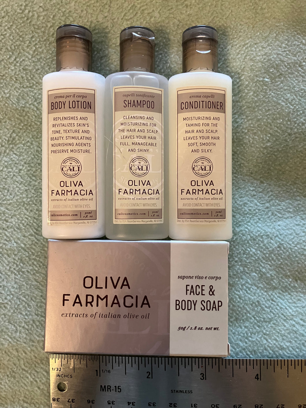 Oliva Farmacia Soap Shampoo Lotion Condition