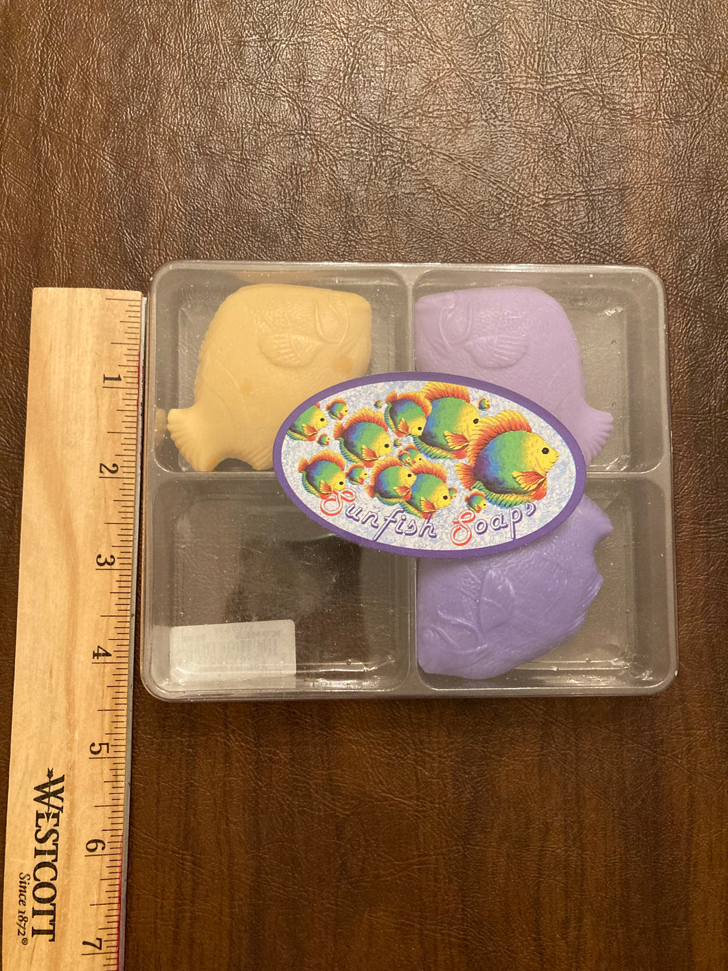 Sunfish soaps 3x3/4 oz Fun Stocking Stuffer!