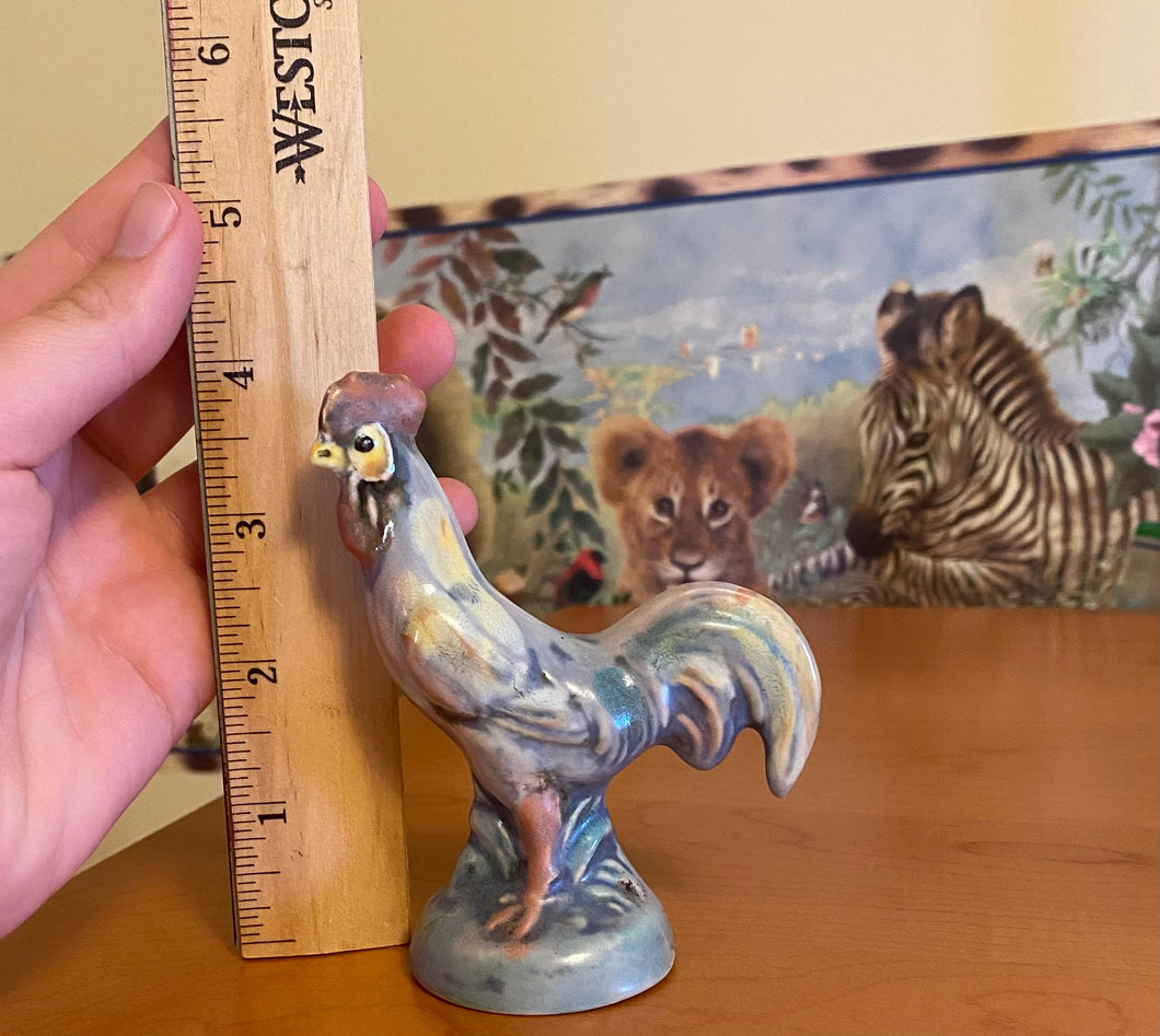 Ceramic-style rooster