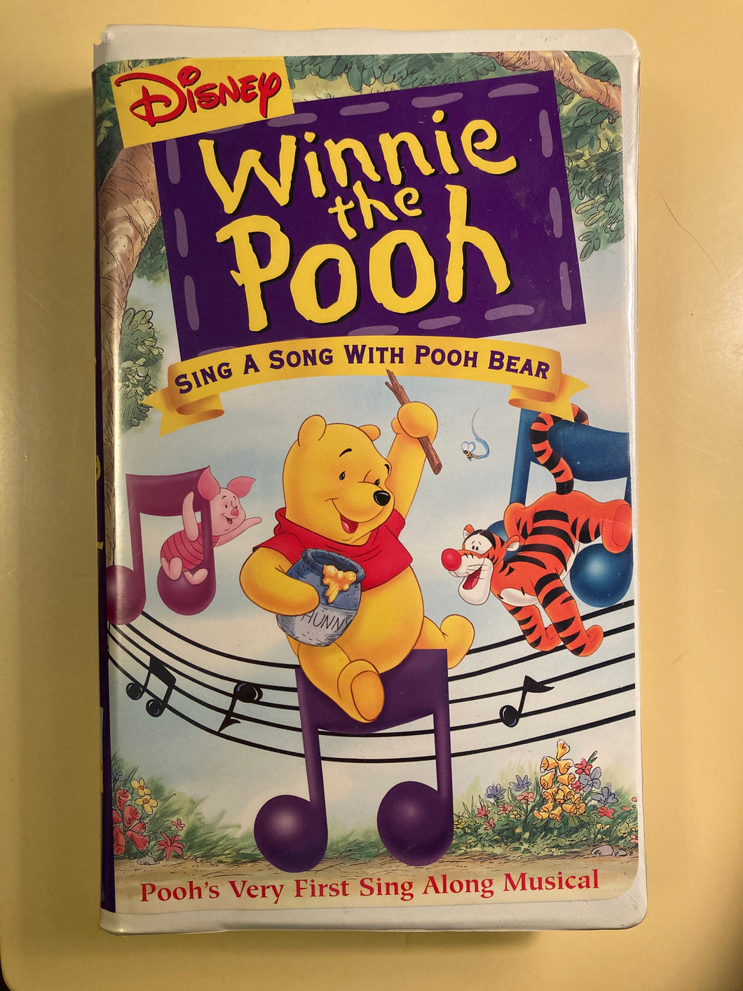Winnie the Pooh VHS VCR Sing A Song w Pooh