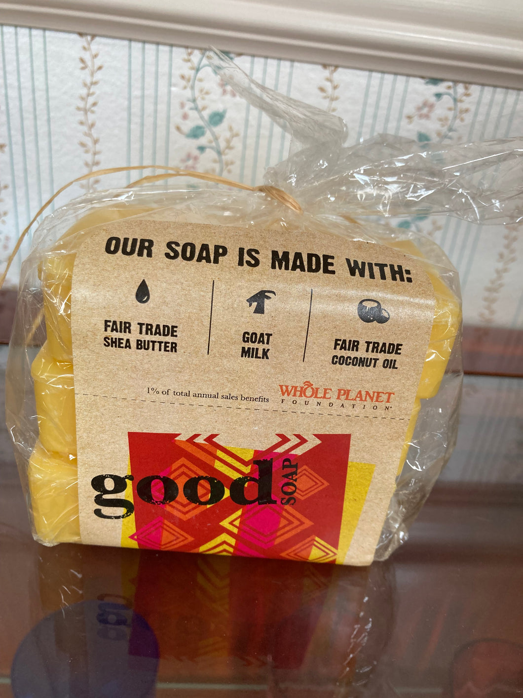 GOOD Soap - 3 bars Shea Butter/Coconut Oil