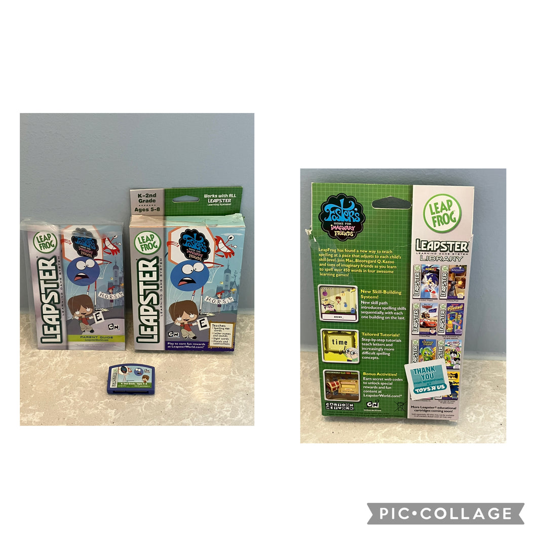 LEAP FROG Cartridge K-2 Leapster Foster's Home