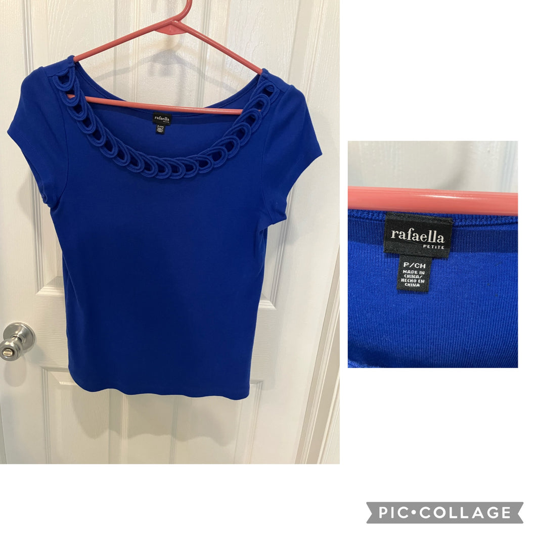 Rafaella scoop neck top Business casual - size Women XS (0-2)