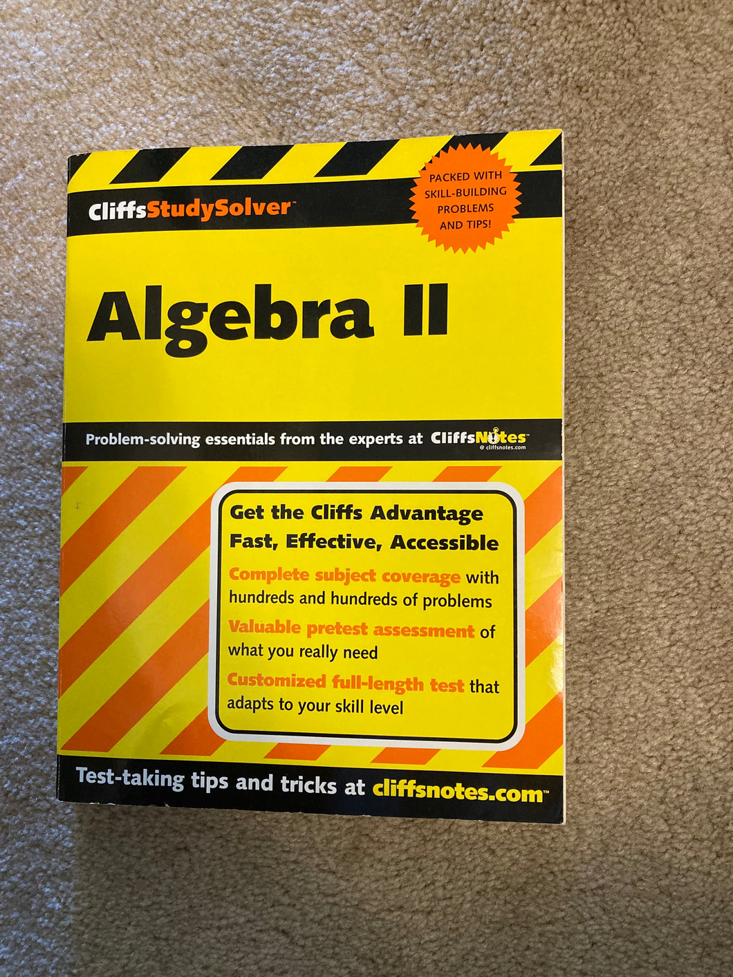 Cliffs Study Solver NWT Algebra 2 Alg II