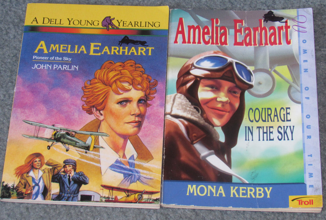 2 Books about Amelia Earhart