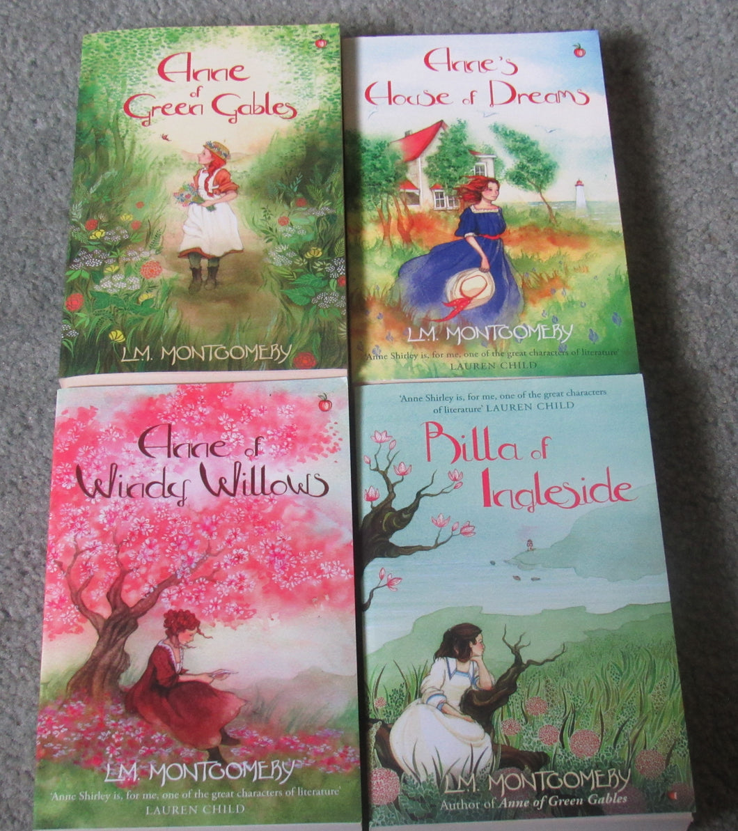 4 bks from series Anne of Green Gables