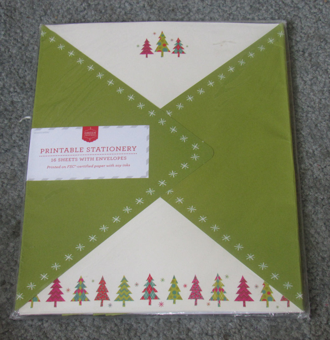 pkg New/still sealed printable stationery