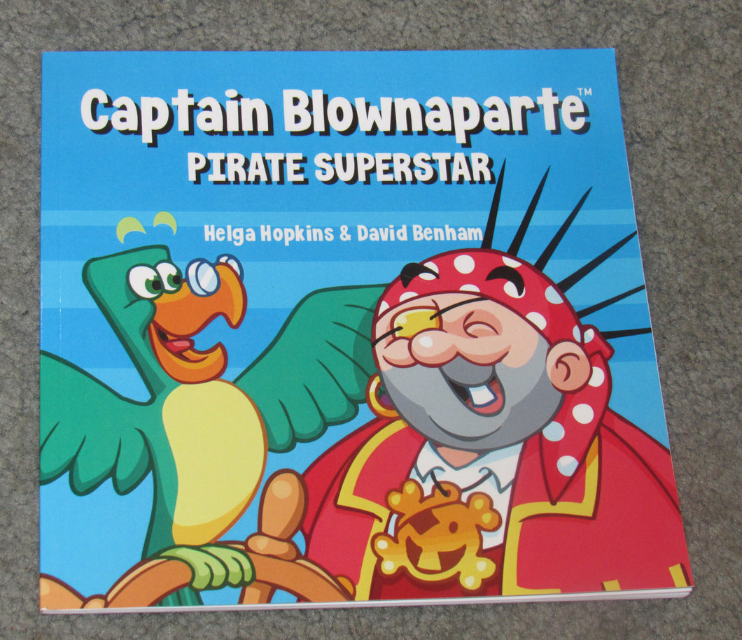 Captain Blownapart Pirate Superstar