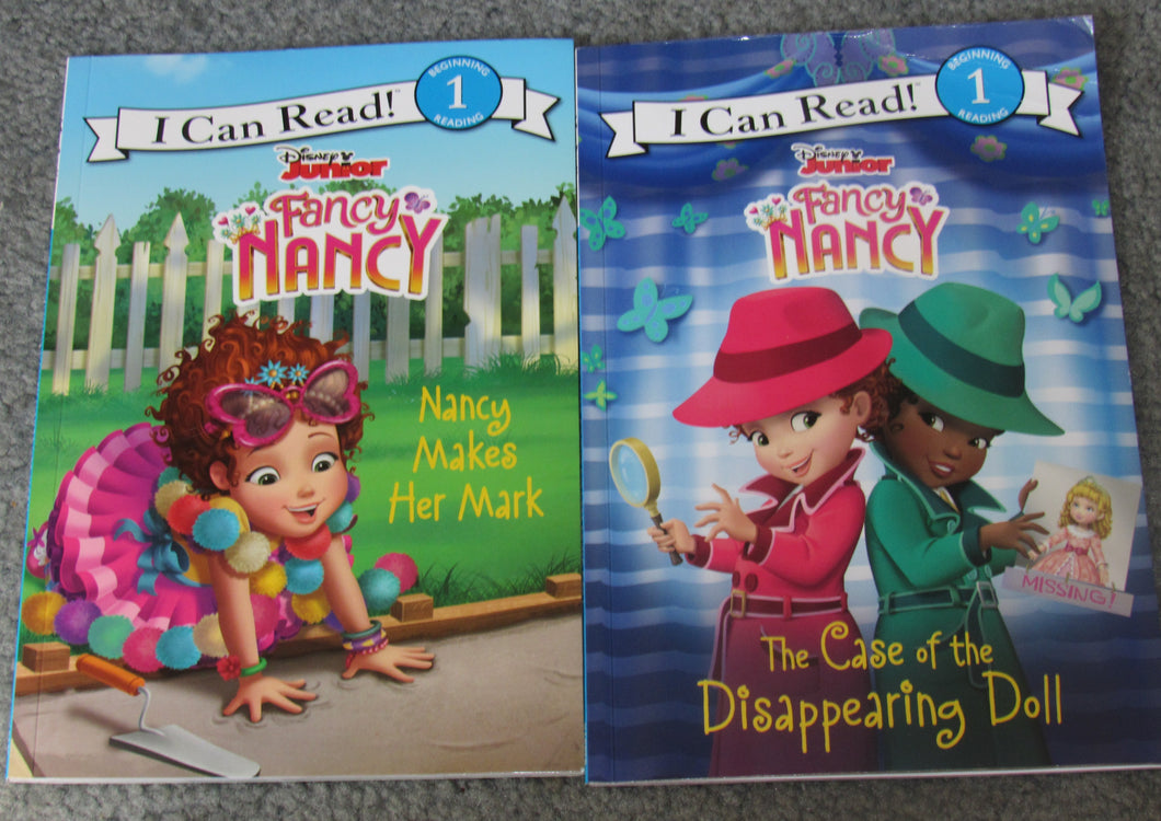 2 Beginning Reading Bks Disney Junior - Fancy