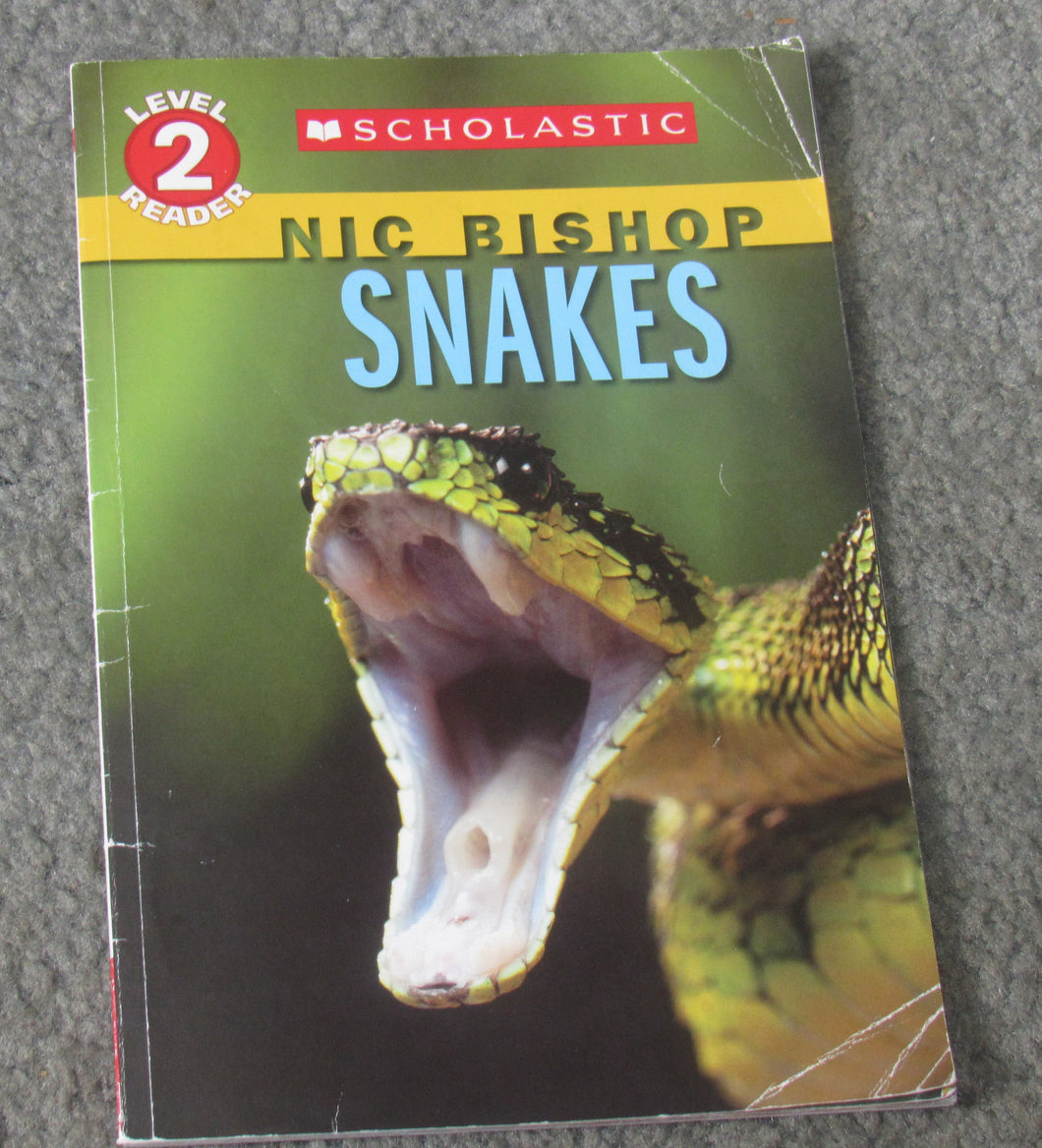 Snakes by Nic Bishop Level 2 Reader