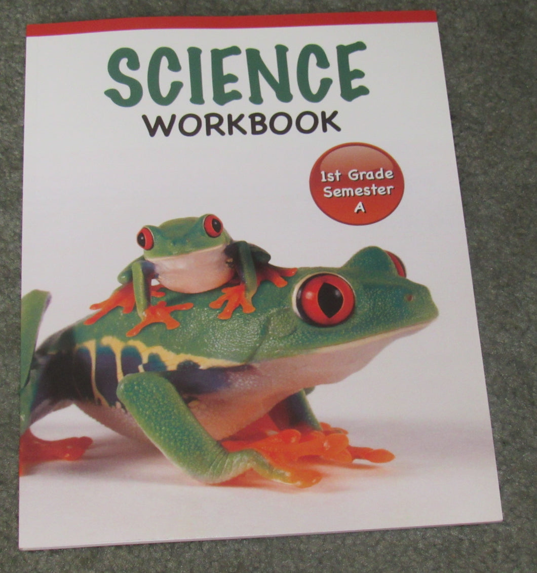 NEW Science Workbook 1st Grade Semester A