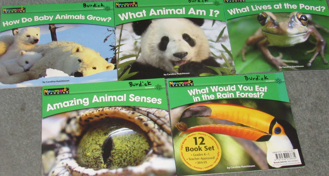 5 Animal Books from Newmark Learning