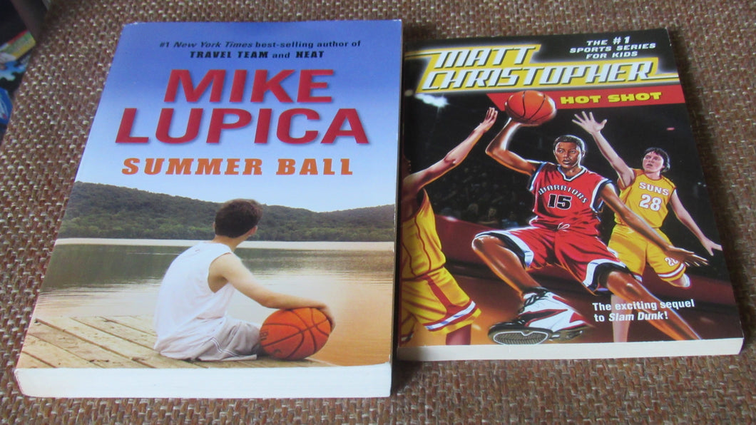 2 Basketball theme bks Hot Shot & Summer Ball