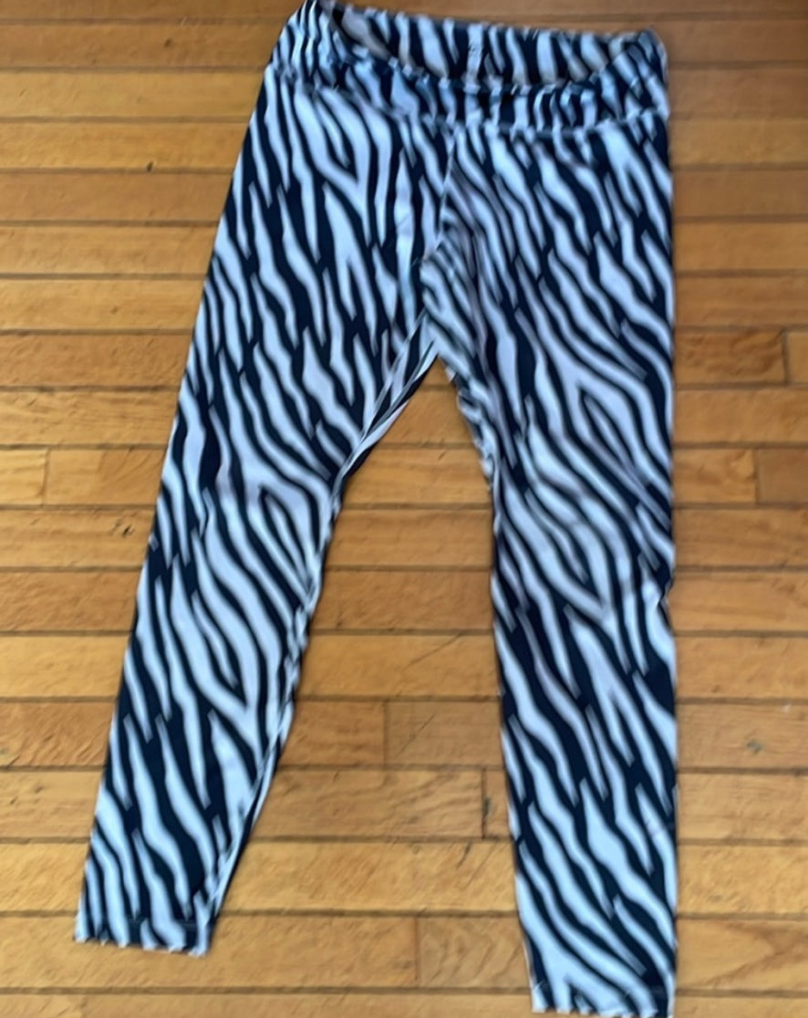 NIKE zebra print pants Leggings - size Women L (12)