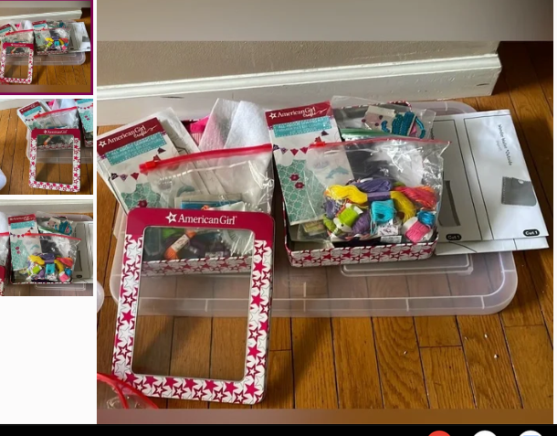 American Girl Sewing 2 kits included