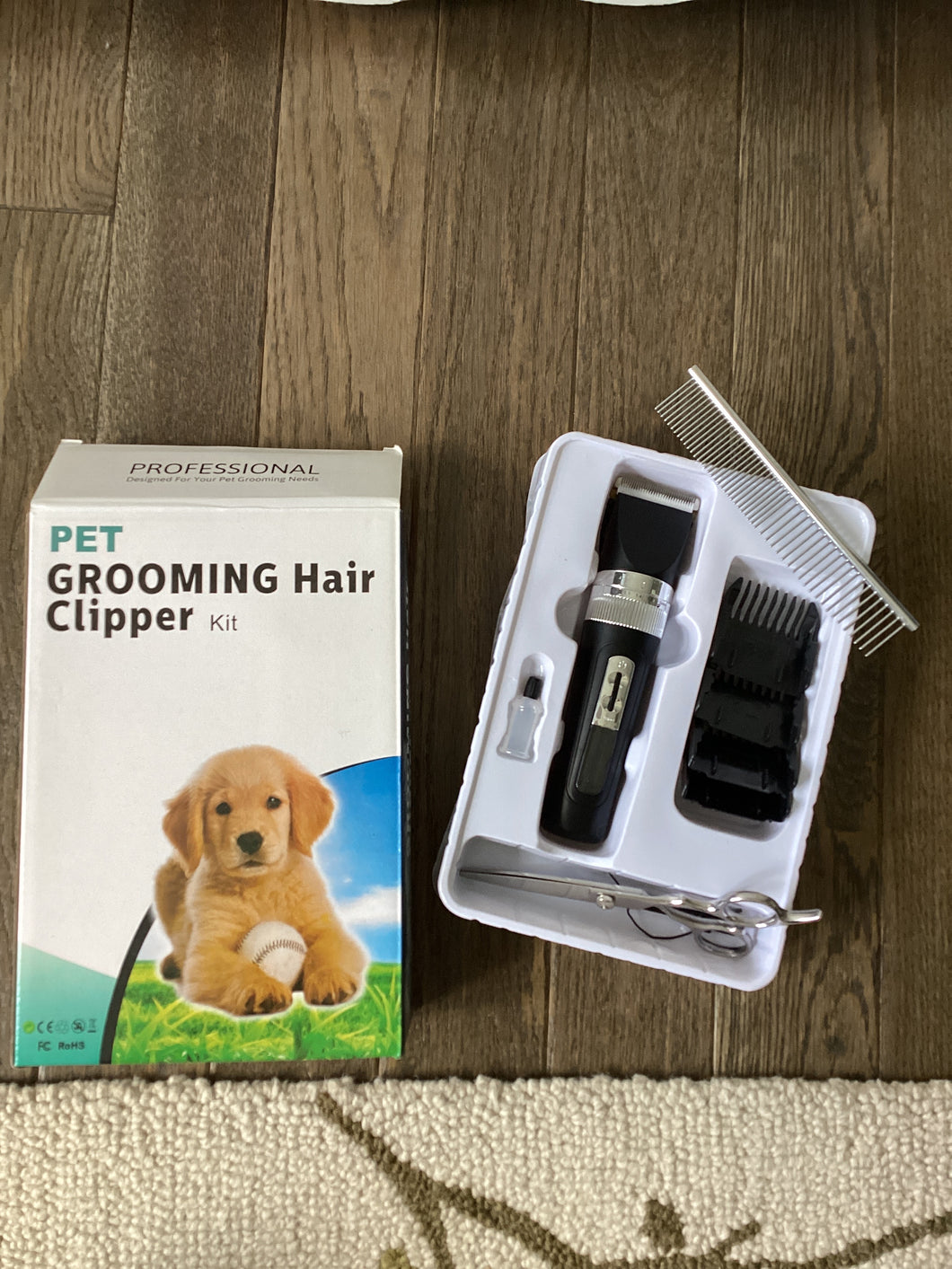 Pet grooming hair clippe Rechargeable battery