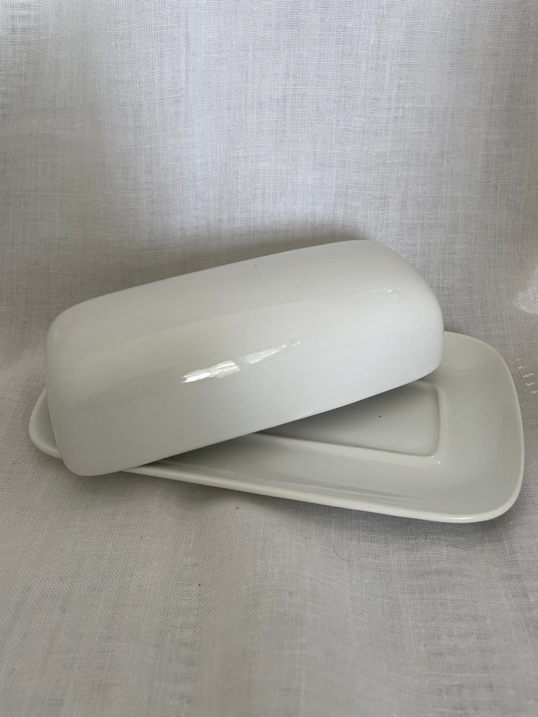 Threshold Butter Dish White Ceramic