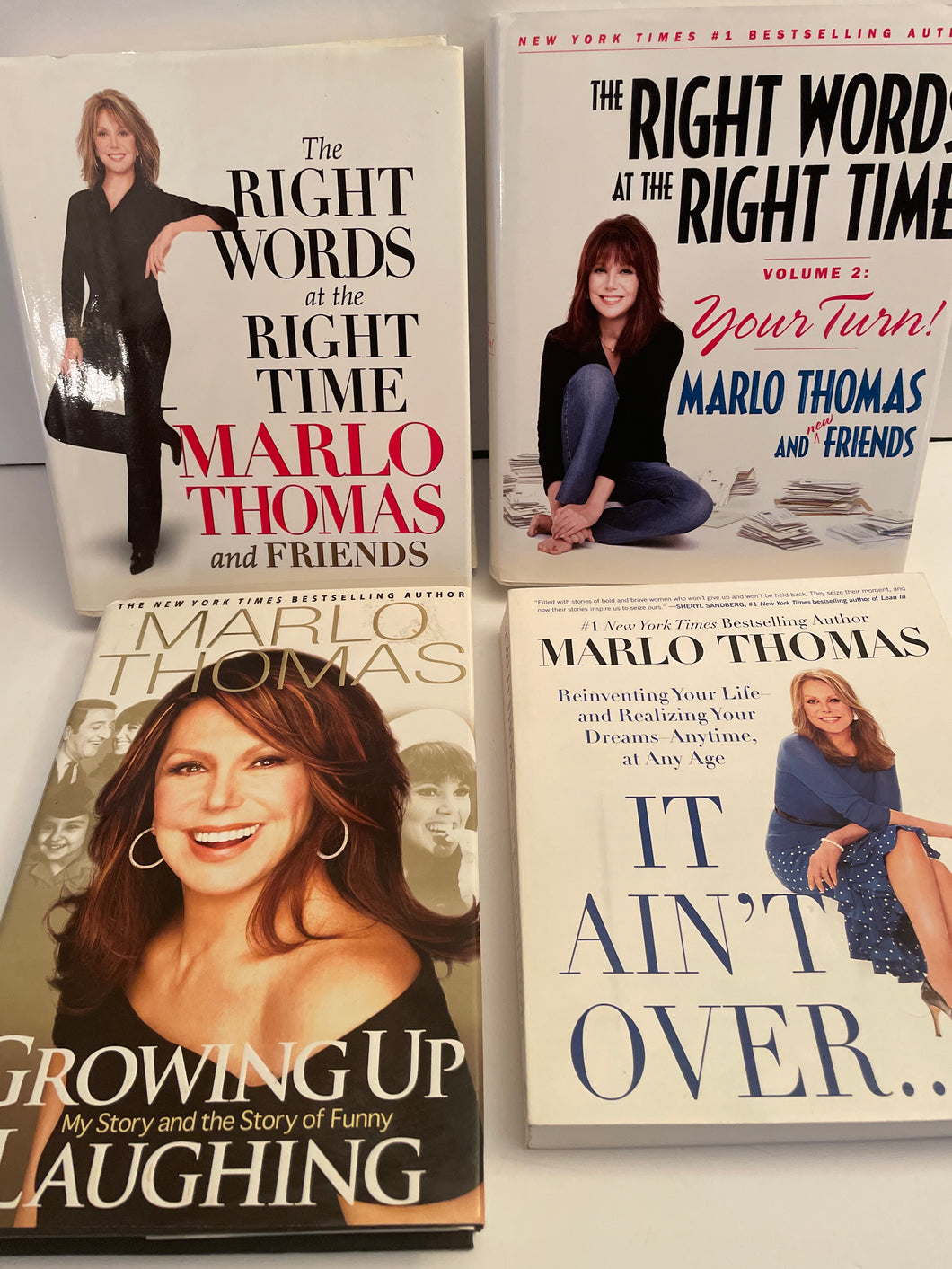 3 HB / 1PB Marlo Thomas Right Words Vol. 1&2