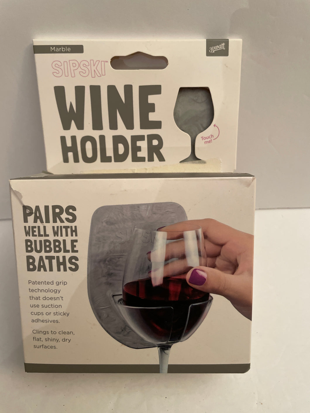 NEW Wine Holder Silicone for Bathtub